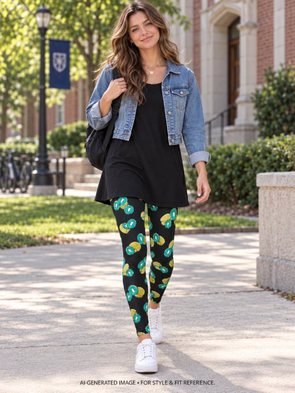 LuLaRoe Kiwi Print Leggings